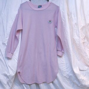 Bees and Jam Vintage Girls Soft Pink Nightie with Teddy Bear Logo - size 14